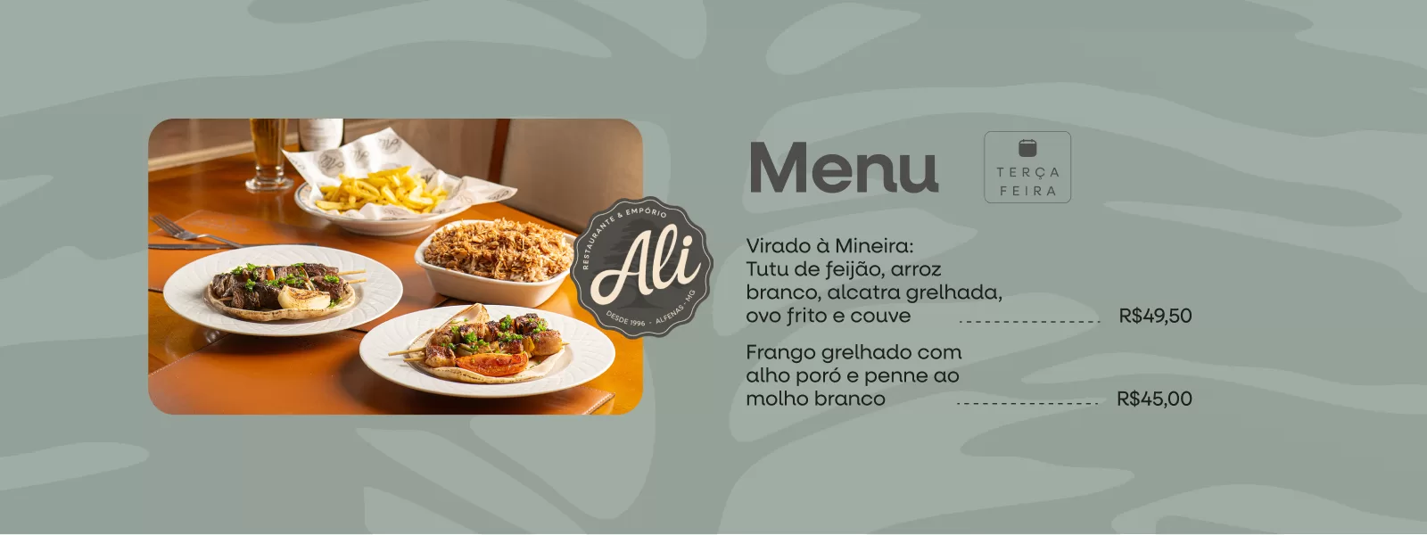 Banner Restaurante do Ali