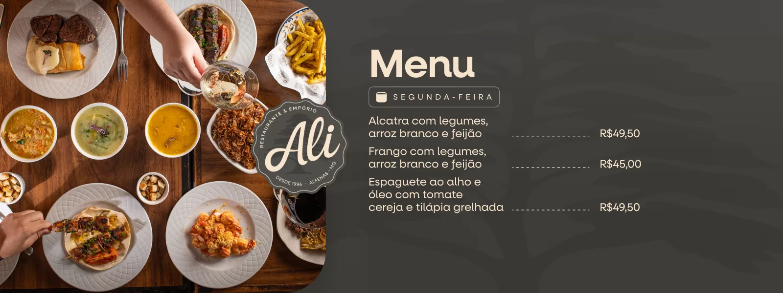 Banner Restaurante do Ali