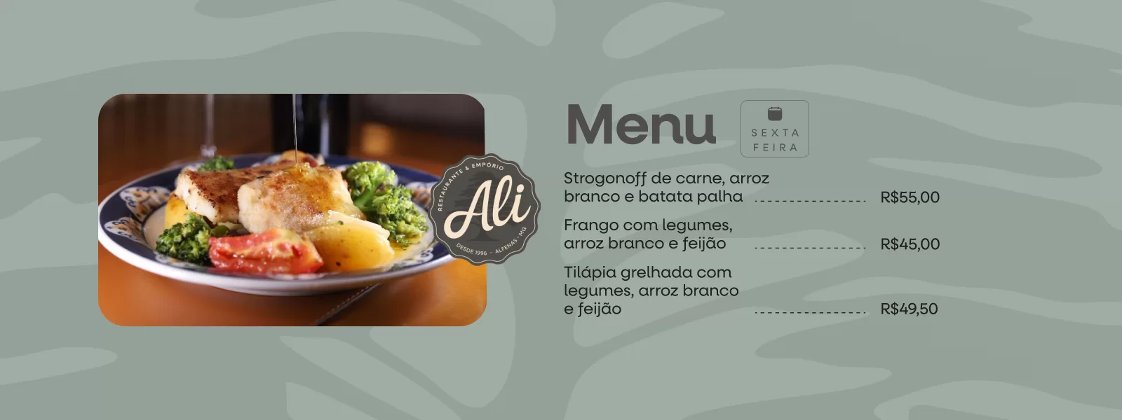 Banner Restaurante do Ali
