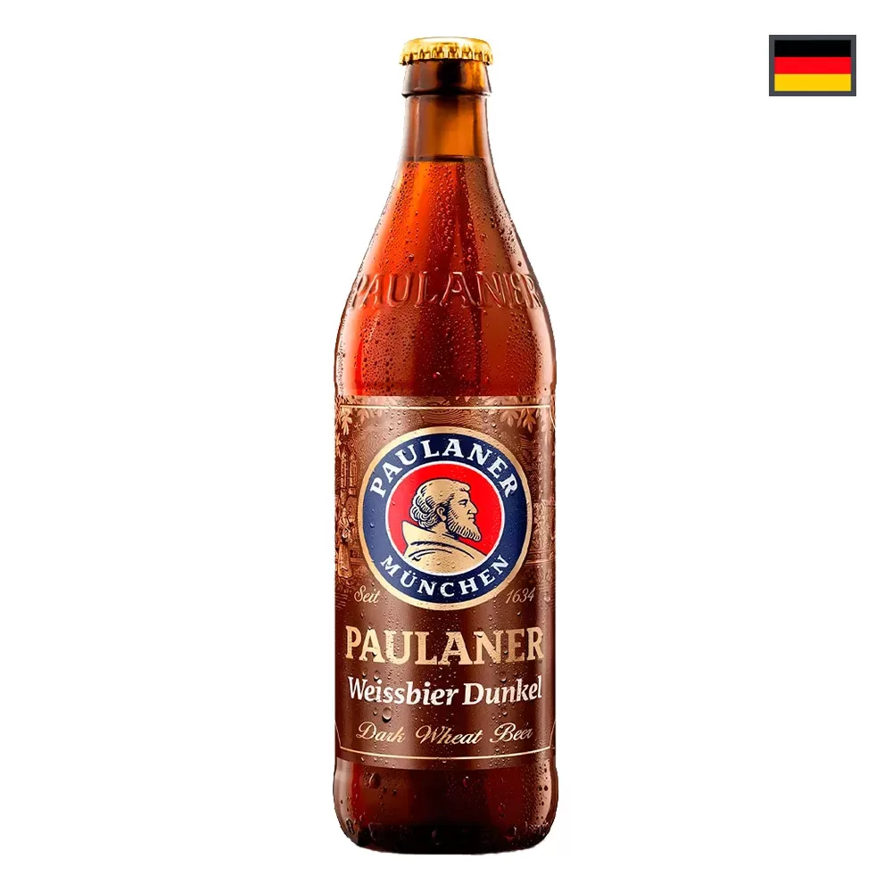 Alemanha - Paulaner Weissbier Escura 500ml